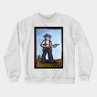 Cowboy/gunslinger Crewneck Sweatshirt